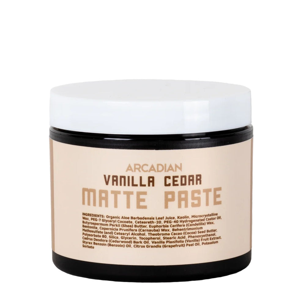 Vanilla Cedar Matte Paste 115g