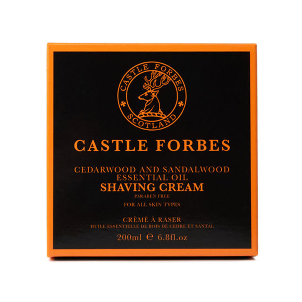Scheercrème Cedar & Sandalwood 200 ml
