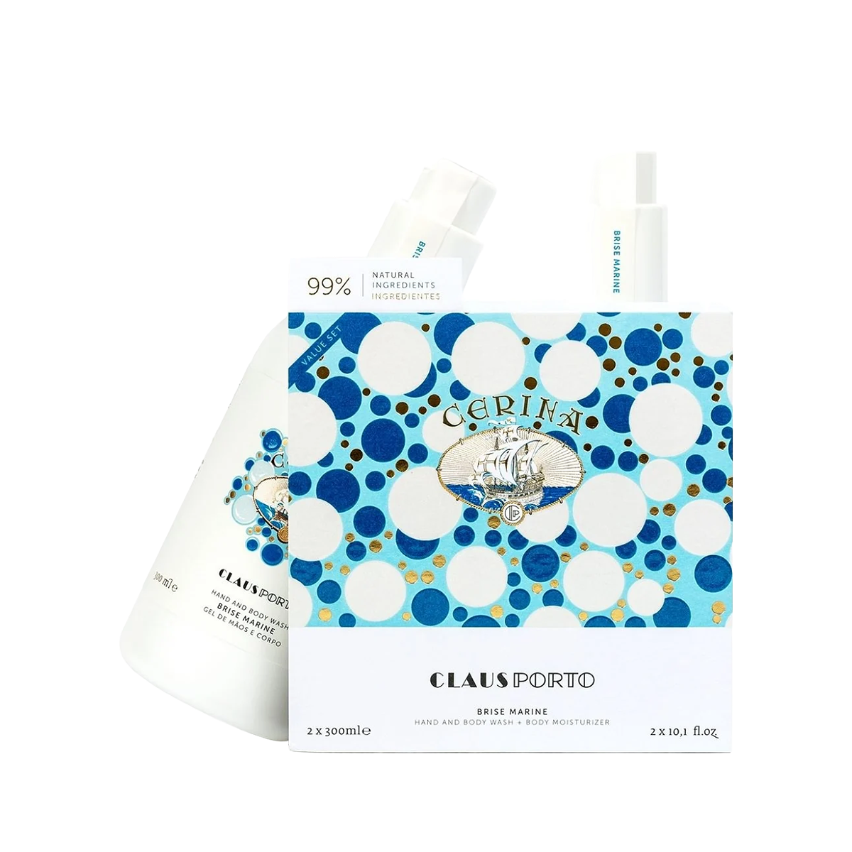 Cerina Brise Marine Body Care Duo
