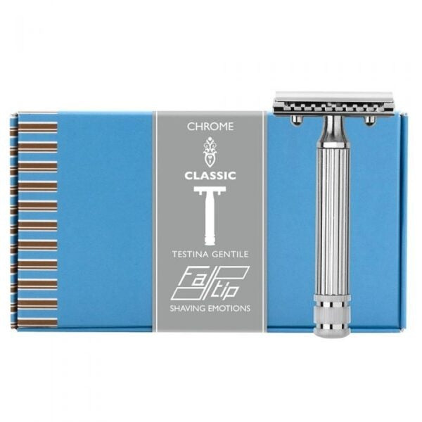 Safety Razor Classic Chrome - Gesloten Kam