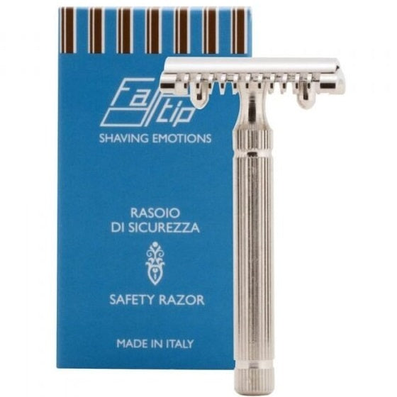 Safety Razor Piccolo Nickel - Open Kam