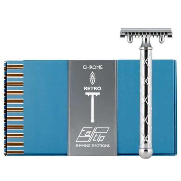 Safety Razor Retrò Chrome - Open Kam