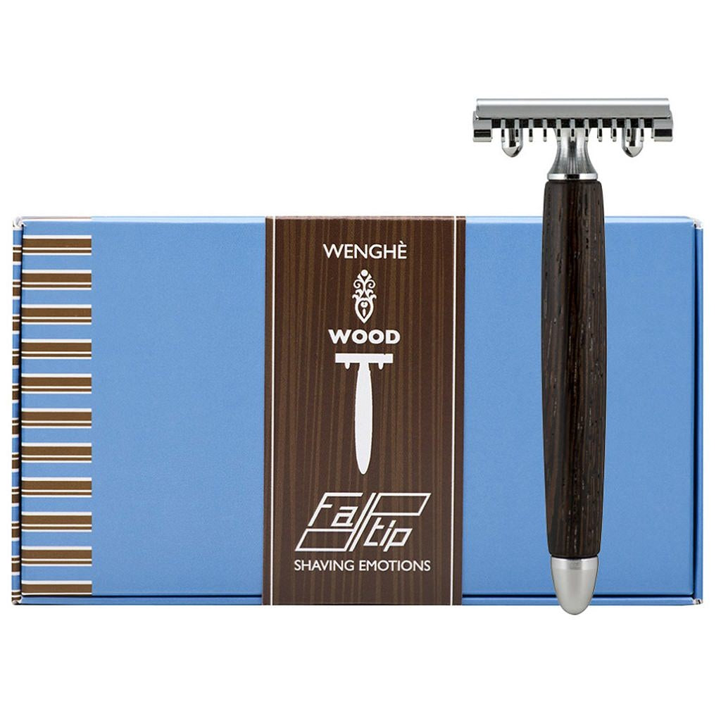 Safety Razor Wenghé Wood - Open Kam