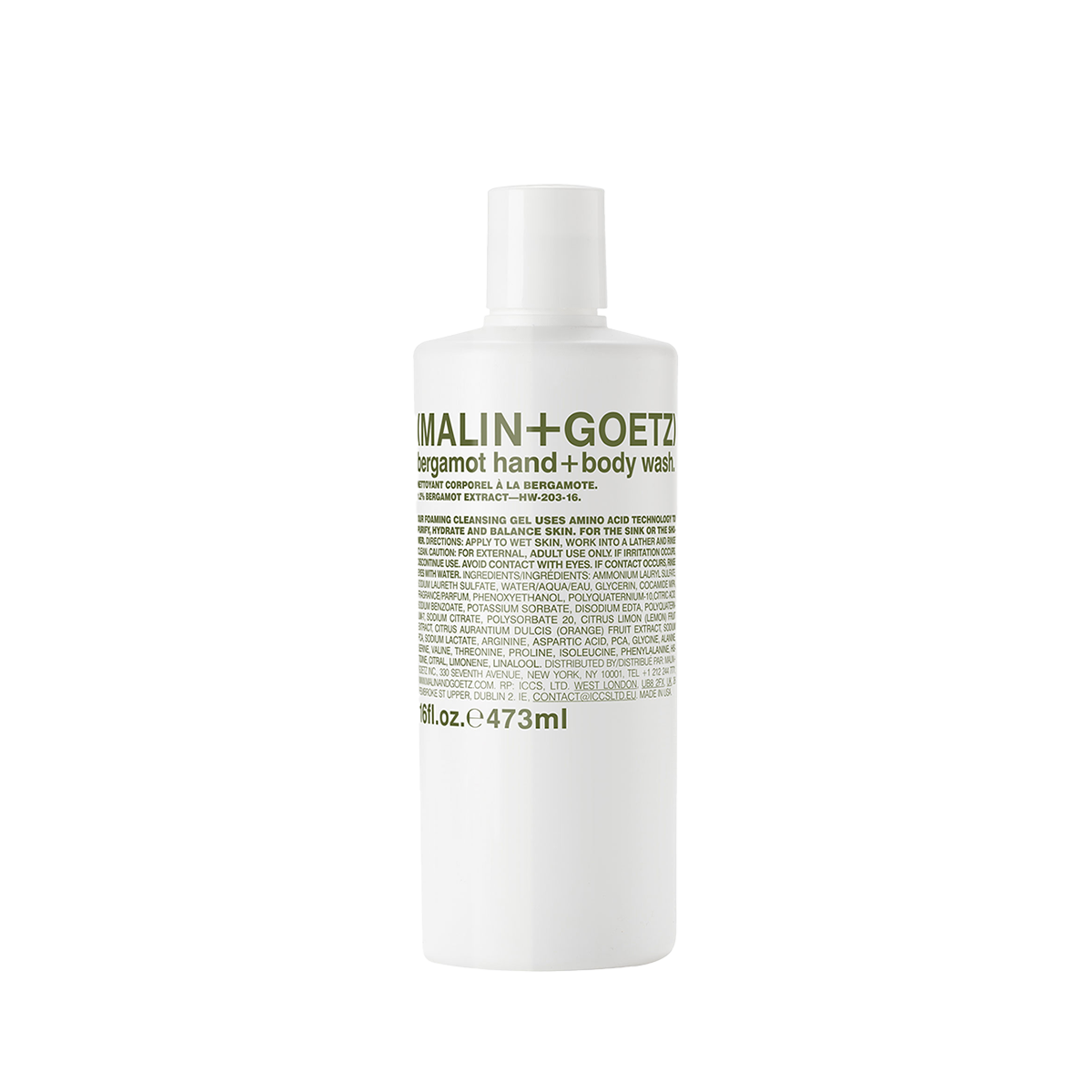 Bergamot Hand+Body Wash 473 ml