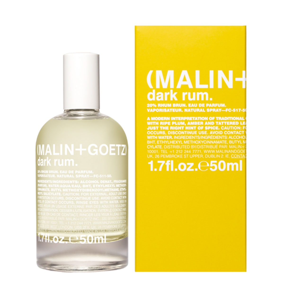 Dark Rum Eau de Parfum 50 ml