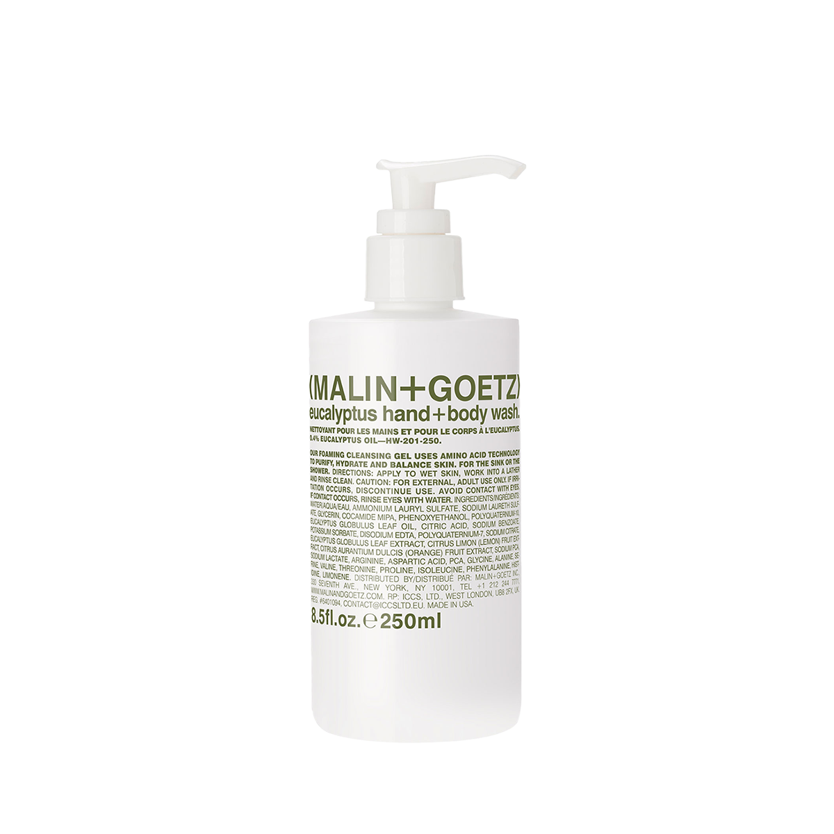 Eucalyptus Hand+Body Wash 250 ml
