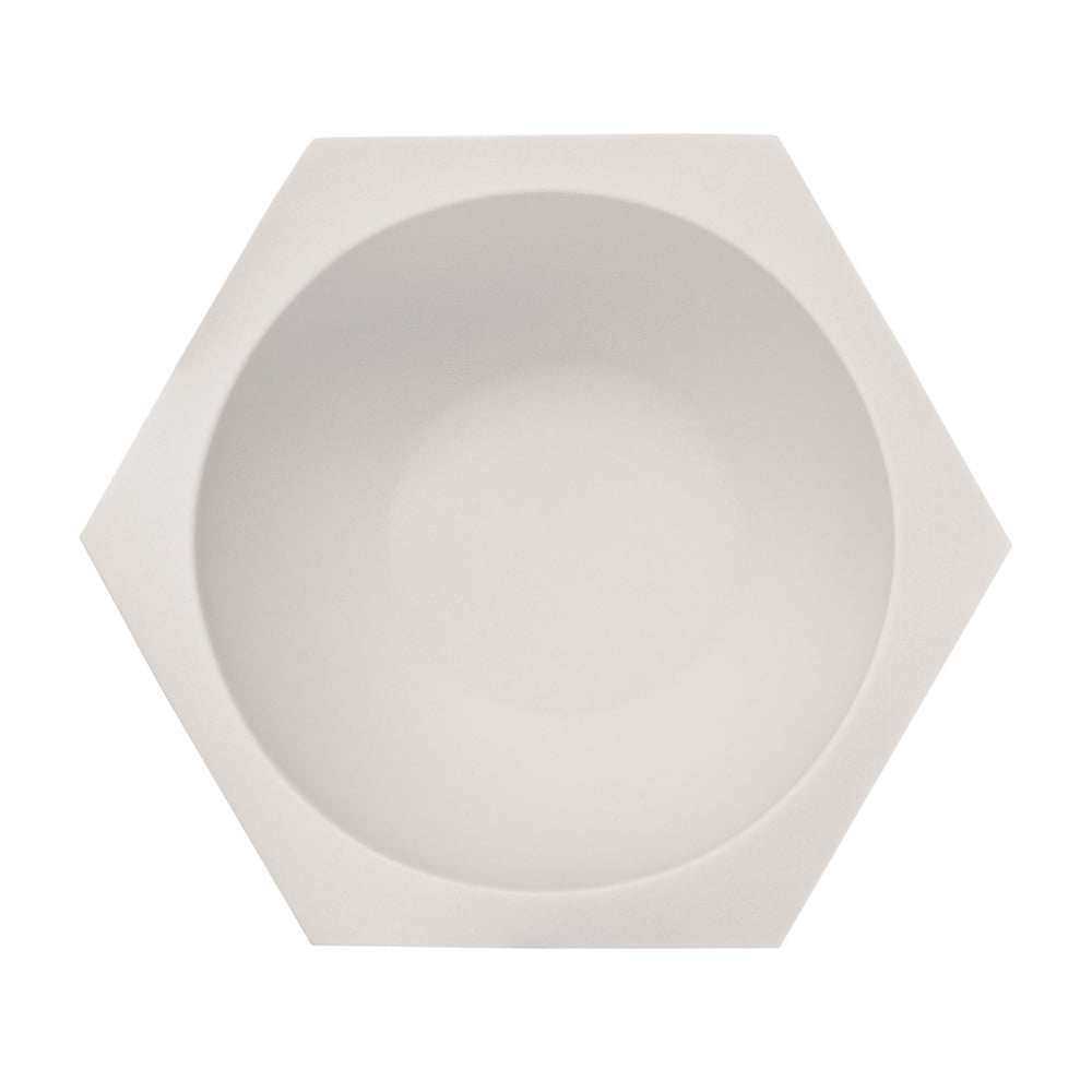 Scheerkom Hexagon Wit