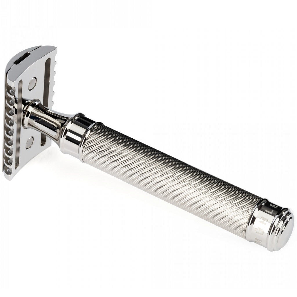 R49 Razor Muhle R41 GS Double Edge Safety Razor RVS – Mannenzaak.be