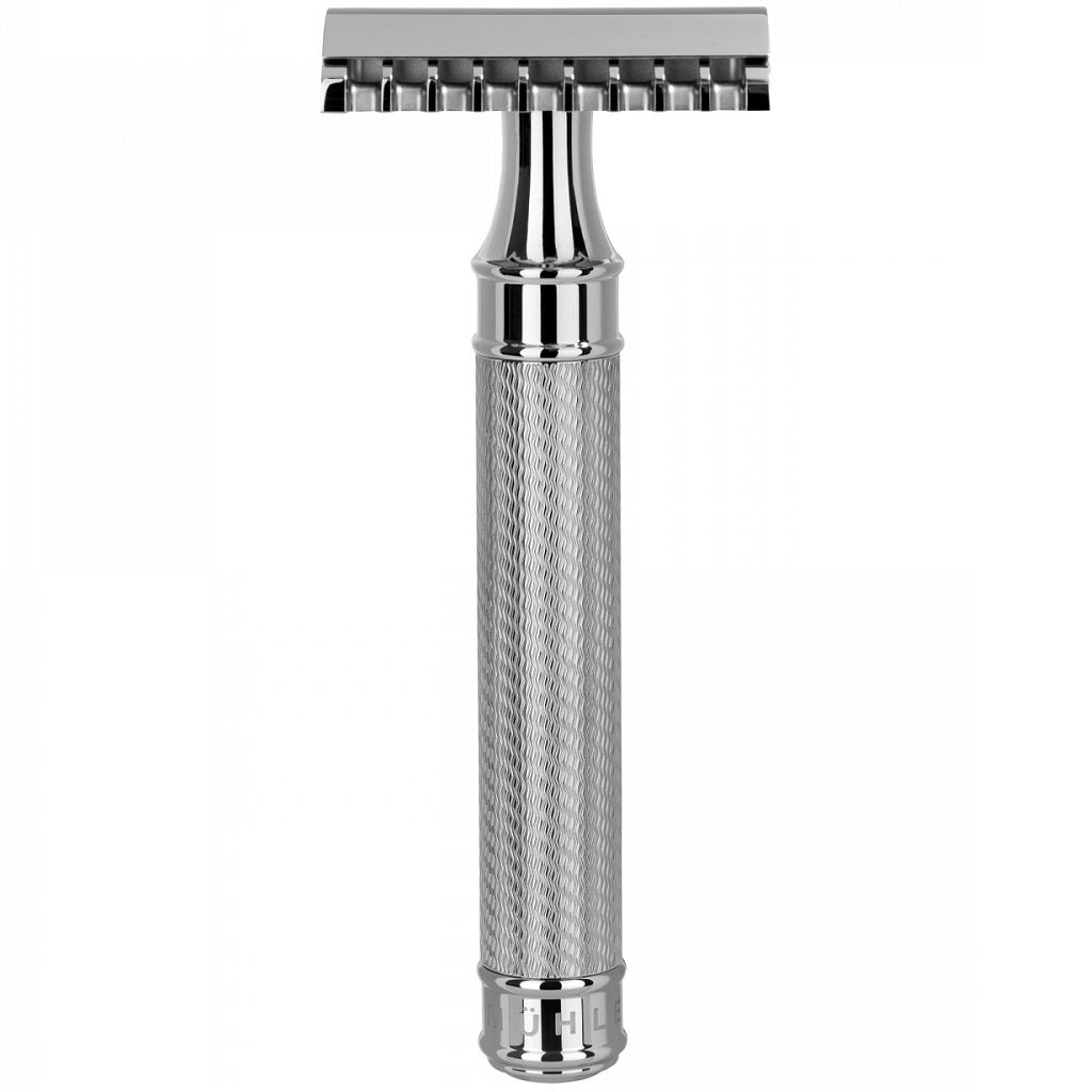 R49 Razor Muhle R41 GS Double Edge Safety Razor RVS – Mannenzaak.be