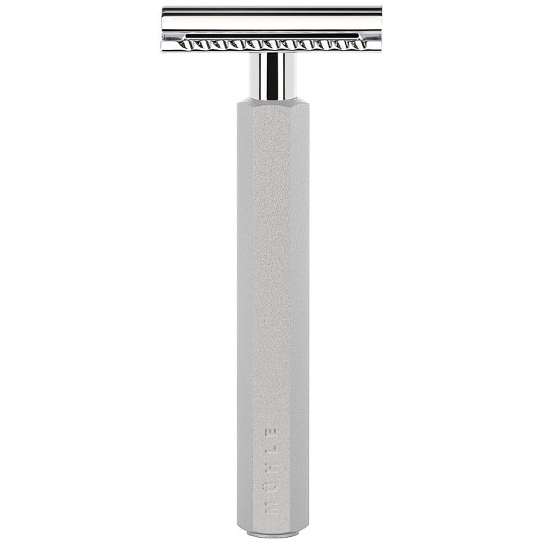 Double Edge Safety Razor Hexagon Zilver