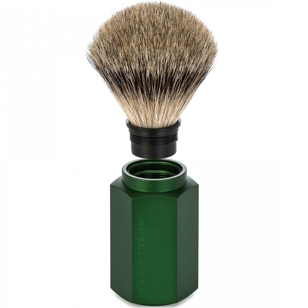 Scheerkwast Silvertip Hexagon Forest (M)