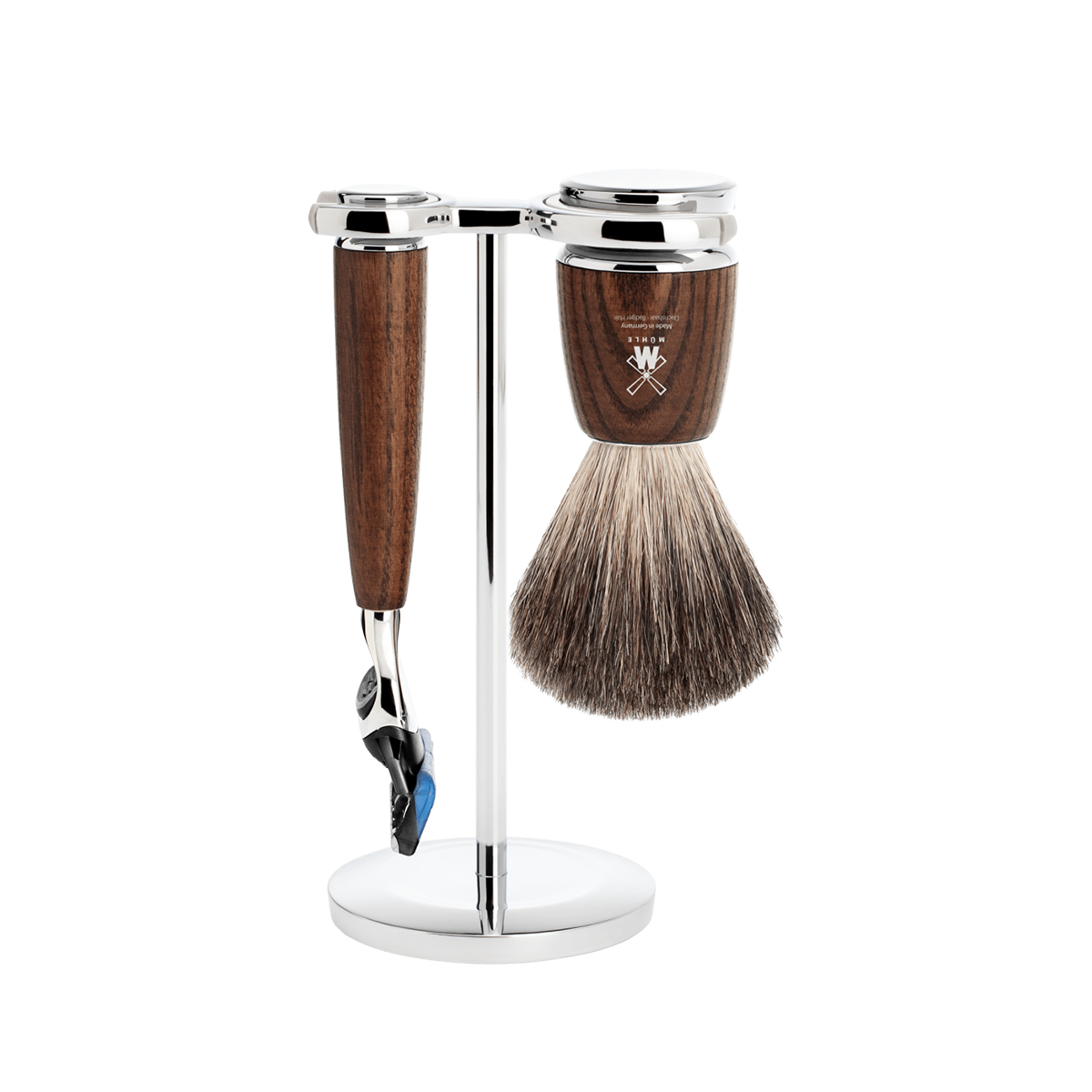 Rytmo Fusion Shaving Set Steamed Ash 3-Piece