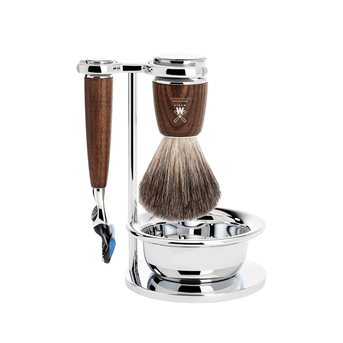 Rytmo Fusion Shaving Set Steamed Ash 4-Piece