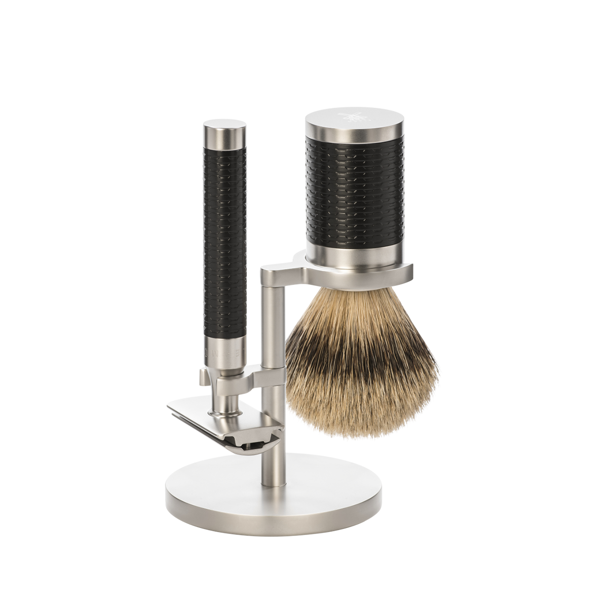 Rocca Shaving Set Black