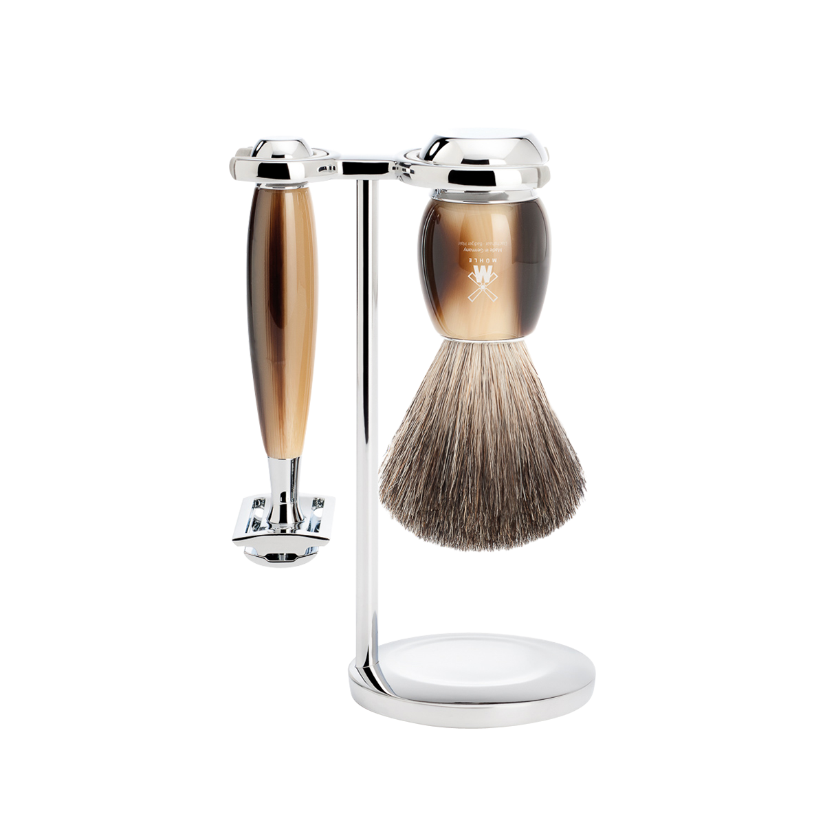 Vivo Shaving Set Horn 3-Piece