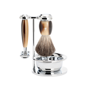 Vivo Shaving Set Horn 4-Piece