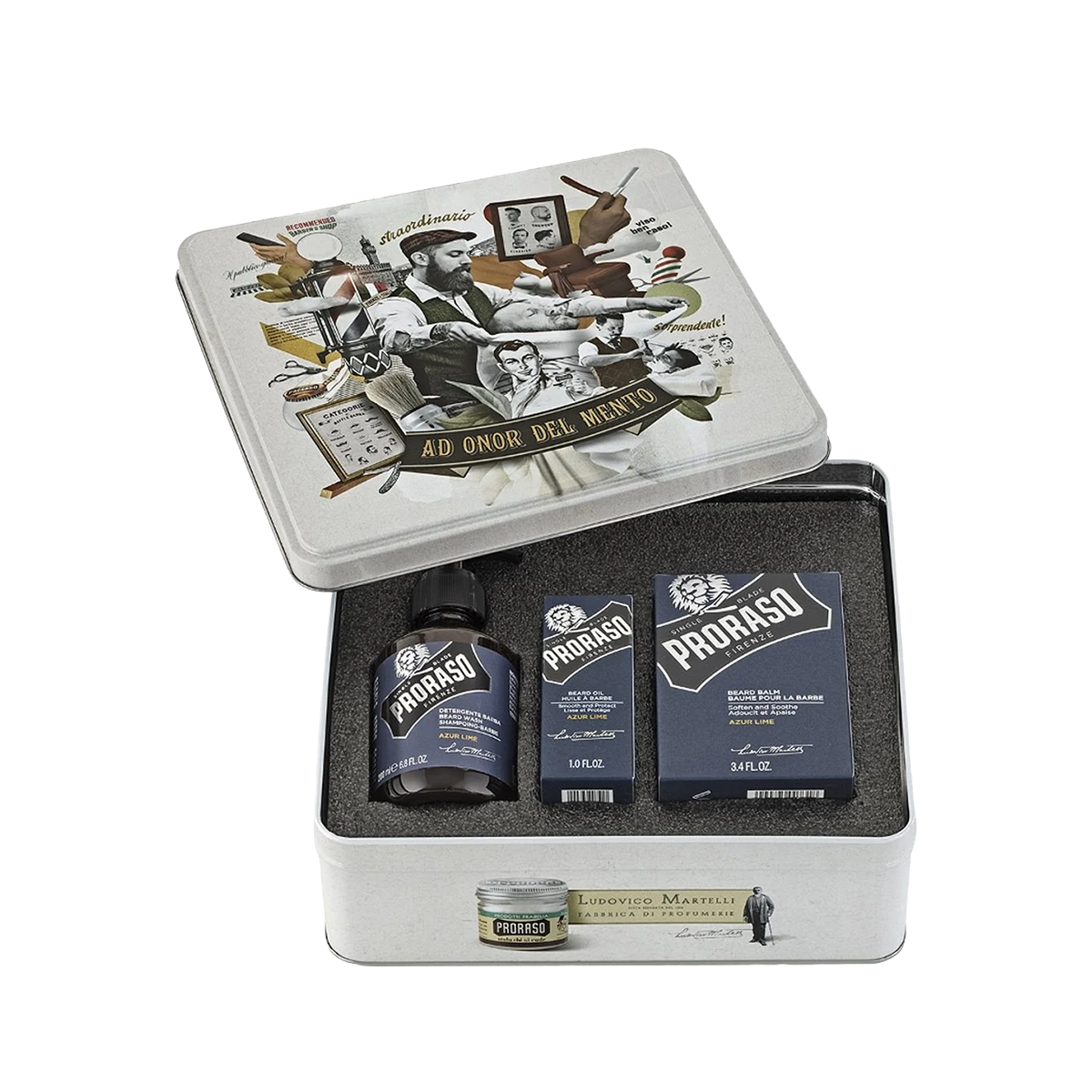 Azur Lime Beard Kit