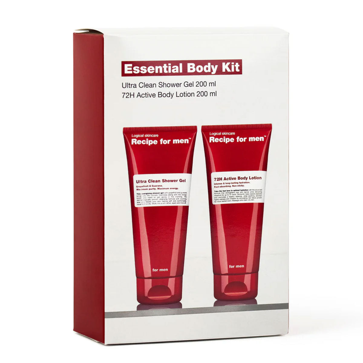 Men Body Essentials Recipe for men Essential Body Kit – Mannenzaak.be