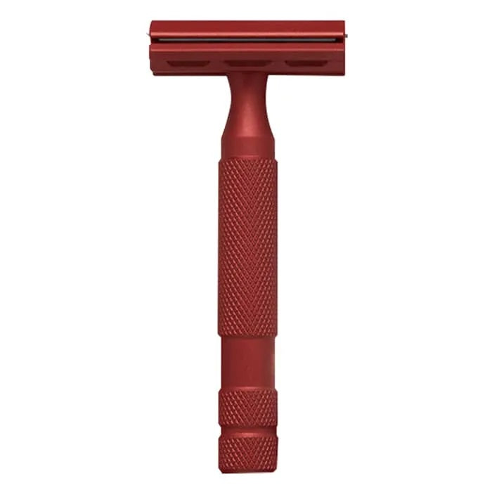 6S Double Edge Safety Razor Red