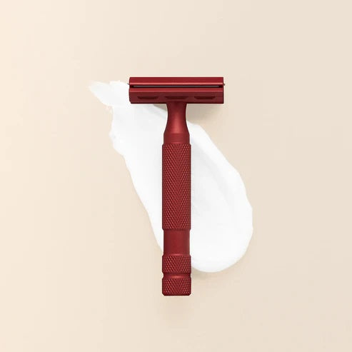 6S Double Edge Safety Razor Red