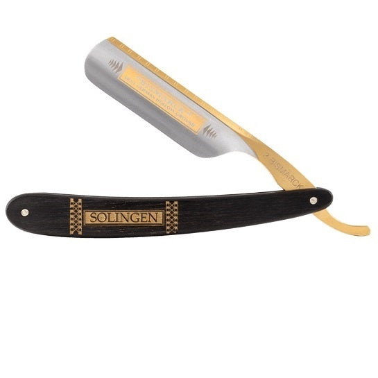 Straight Razor Bismarck Goud 6/8