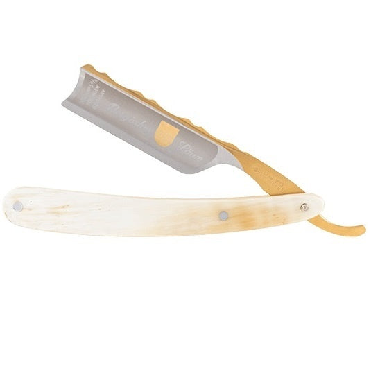 Straight Razor Bergischer Löwe Hoorn 6/8