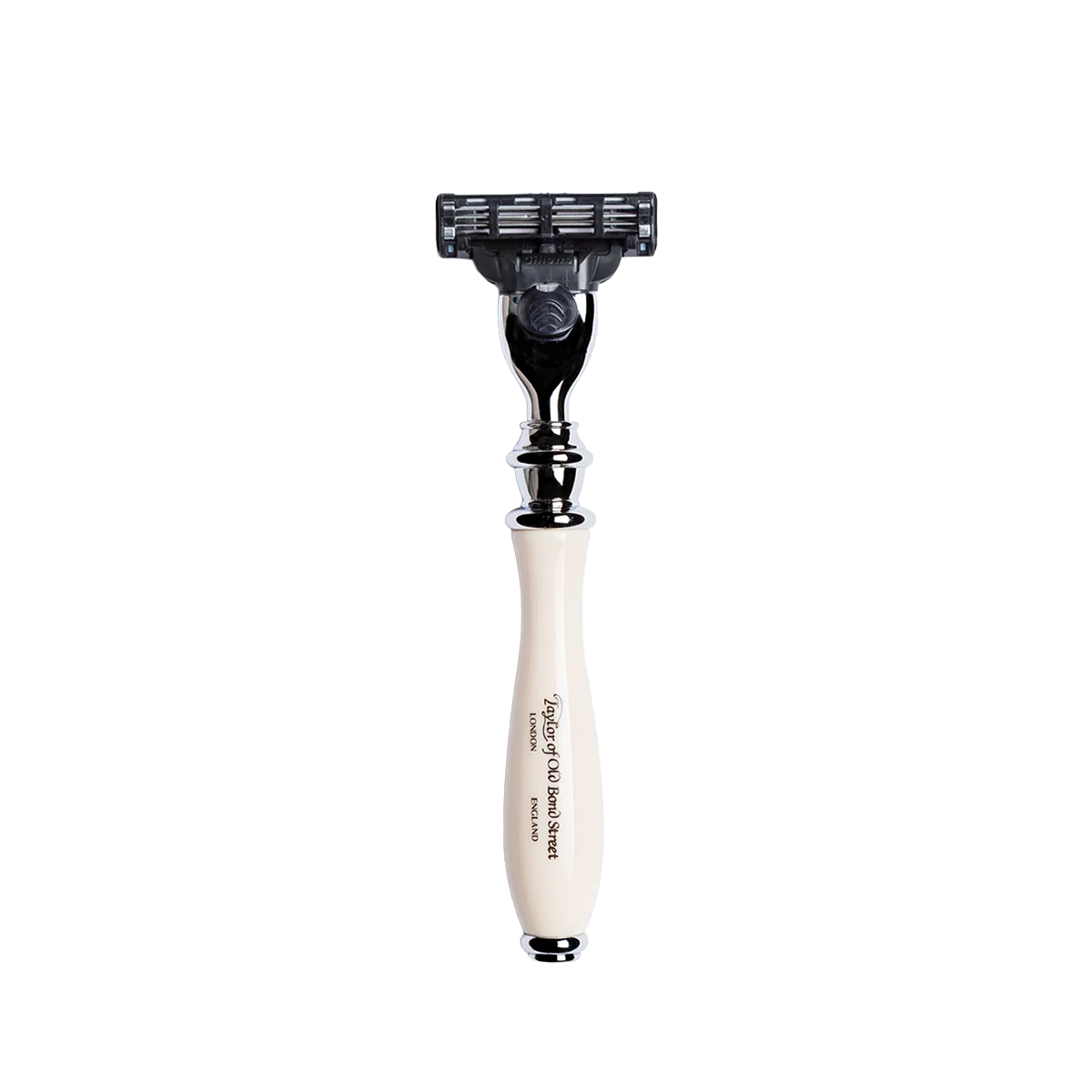 Victorian Mach3 Razor Ivory