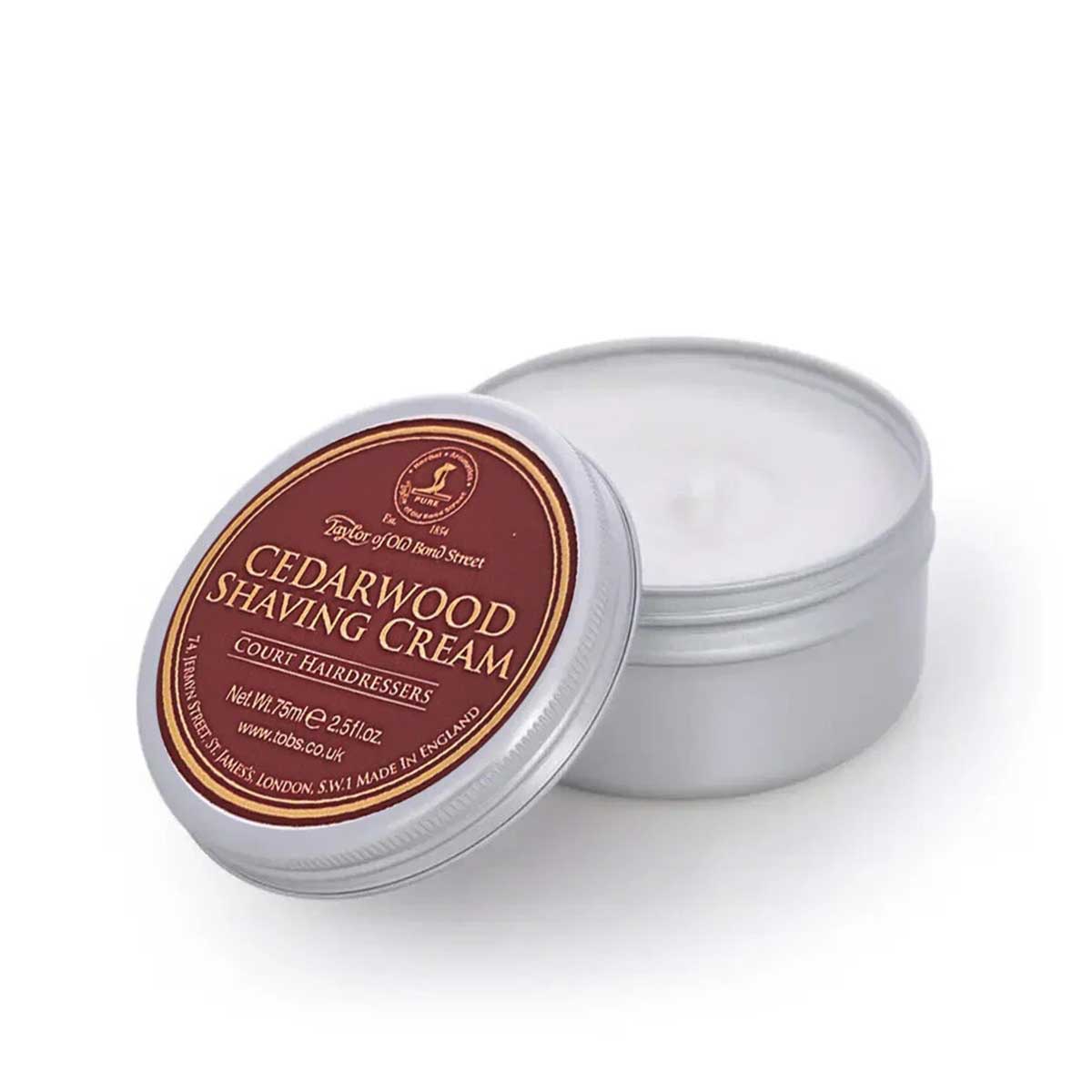 Scheercrème Cedarwood Travelsize 75 ml