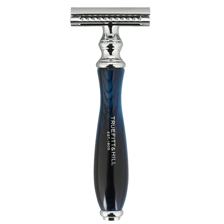 Double Edge Safety Razor Wellington Blauw